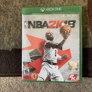 NBA 2K18 (Xbox One) : Microsoft Video Games With One Complete Manual